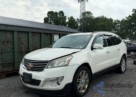 2015 Chevrolet Traverse 1Lt из США, поврежденный, VIN 1GNKVGKD2FJ225548